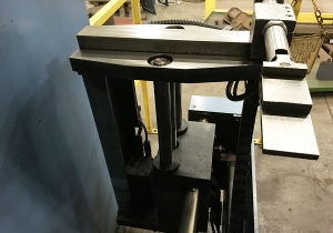 250 TON X 10' PULLMAX OPTIMA CNC HYDRAULIC PRESS BRAKE, MODEL 250.3.1/2.55, CYBELEC MODEVA 10S 6-AXIS CNC CONTROLLER, FOOT PEDAL, LINK LITE BLACK MAX LIGHT CURTAINS, WORK LIGHT, PEDESTAL CONTROL, AUTO BED CROWNING, (LOCATED IN WILSON, NC) ***RIGGING FEE $500***-16