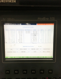 250 TON X 10' PULLMAX OPTIMA CNC HYDRAULIC PRESS BRAKE, MODEL 250.3.1/2.55, CYBELEC MODEVA 10S 6-AXIS CNC CONTROLLER, FOOT PEDAL, LINK LITE BLACK MAX LIGHT CURTAINS, WORK LIGHT, PEDESTAL CONTROL, AUTO BED CROWNING, (LOCATED IN WILSON, NC) ***RIGGING FEE $500***-16