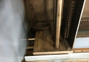 250 TON X 10' PULLMAX OPTIMA CNC HYDRAULIC PRESS BRAKE, MODEL 250.3.1/2.55, CYBELEC MODEVA 10S 6-AXIS CNC CONTROLLER, FOOT PEDAL, LINK LITE BLACK MAX LIGHT CURTAINS, WORK LIGHT, PEDESTAL CONTROL, AUTO BED CROWNING, (LOCATED IN WILSON, NC) ***RIGGING FEE $500***-16