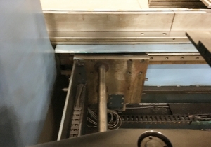 250 TON X 10' PULLMAX OPTIMA CNC HYDRAULIC PRESS BRAKE, MODEL 250.3.1/2.55, CYBELEC MODEVA 10S 6-AXIS CNC CONTROLLER, FOOT PEDAL, LINK LITE BLACK MAX LIGHT CURTAINS, WORK LIGHT, PEDESTAL CONTROL, AUTO BED CROWNING, (LOCATED IN WILSON, NC) ***RIGGING FEE $500***-16