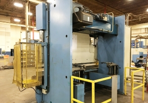 250 TON X 10' PULLMAX OPTIMA CNC HYDRAULIC PRESS BRAKE, MODEL 250.3.1/2.55, CYBELEC MODEVA 10S 6-AXIS CNC CONTROLLER, FOOT PEDAL, LINK LITE BLACK MAX LIGHT CURTAINS, WORK LIGHT, PEDESTAL CONTROL, AUTO BED CROWNING, (LOCATED IN WILSON, NC) ***RIGGING FEE $500***-16