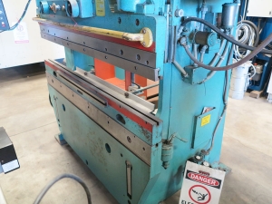 90 TON X 6' WYSONG CNC PRESS BRAKE, MODEL 90-4, DRC CNC BACK GAUGE, DRILLED FOR FLANGES, JIC ELECTRICS, AIR CLUTCH & BRAKE, 2 SPEED RAM, POWER RAM ADJUSTMENT, DUAL PALM CONTROL, ONE-SHOT LUBE (LOCATION: GARVEY AVE., SOUTH EL MONTE, CA) ***RIGGING FEE $150***-18