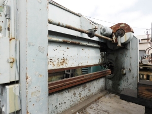 240 TON X 16' STEELWELD MECHANICAL PRESS BRAKE, MODEL H3 1/2-12 (M), MECHANICAL CLUTCH & BRAKE, FULL LENGTH FOOT TREADLE, POWER RAM ADJUSTMENT, AUTOMATIC LUBRICATION, FULL ELECTRICS, CLEANED & CYCLED, NOTE: MACHINE IS FLUSH FLOOR-DOES NOT REQUIRE PIT (LOCATION: GARVEY AVE., SOUTH EL MONTE, CA) ***RIGGING FEE $500***-19