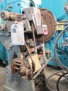 25 TON X 2" V & O HIGH SPEED OBI PRESS, MODEL 25ST, AIR CLUTCH & BRAKE, 6" MECHANICAL FEEDER, OUTBOARD SUPPORT (LOCATION: GARVEY AVE., SOUTH EL MONTE, CA) ***RIGGING FEE $50***-34