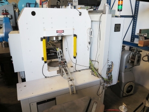 10 TON CUSTOM MADE HYDRAULIC STAMPING PRESS, COGNEX INSPECTION CAMERA, ALLEN BRADLEY PANEL VIEW PLUS 1000 CNC CONTROL, P/A INDUSTRIES SRF5-SP FEEDERS, ROBOT ARMS, LASER MARKER (LOCATION: GARVEY AVE., SOUTH EL MONTE, CA) ***RIGGING FEE $25***-41
