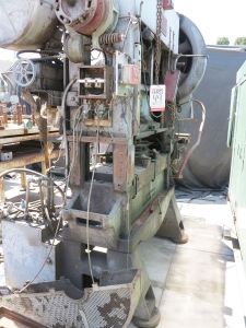 60 TONS X 3" BLISS AIR CLUTCH HIGH PRODUCTION STRAIGHT SIDE DOUBLE CRANK PUNCH PRESS, MODEL 660D HP38525, 47" X 18-1/2" BED, AIR CLUTCH & BRAKE (LOCATION: GARVEY AVE., SOUTH EL MONTE, CA) ***RIGGING FEE $100***-49