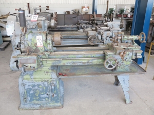 SOUTH BEND LATHE, 14-1/2 - 16" QUICK CHANGE GEAR LATHE (LOCATION: RUSH ST., SOUTH EL MONTE, CA)-70A