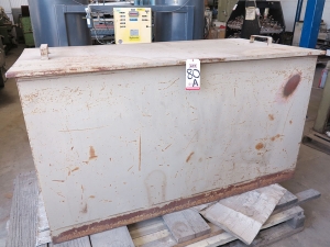 WELDING SAND COOLING TANK, 6' X 3' X 40"HT, W/ LID (LOCATION: RUSH ST., SOUTH EL MONTE, CA)-80A