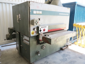 52" SANDINGMASTER WIDE BELT 3 HEAD GRINDER/SANDER WOOD WORKING MACHINE, MODEL SCSB-3-1300 (LOCATION: RUSH ST., SOUTH EL MONTE, CA) ***RIGGING FEE $150***-86
