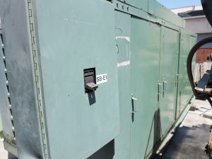 350 HP SULLAIR TWO-STAGE EXTREME PRESSURE ROTARY SCREW AIR COMPRESSORS W/ ENCLOSURE, MODEL LS20TS-350A, MADE IN THE USA, 34,714 HOURS ON METER, HIGH-PERFORMANCE TWO-STAGE AIR END, SOUND ATTENUATING ENCLOSURE W/ REMOVABLE PANELS (LOCATION: GARVEY AVE., SOUTH EL MONTE, CA) ***RIGGING FEE $250***-120