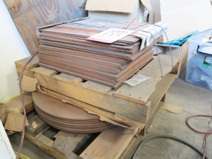 BRAND NEW COPPER PLATE, ROUND AND SQUARES (LOCATION: GARVEY AVE., SOUTH EL MONTE, CA)-125