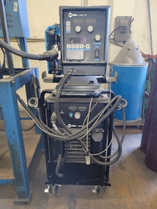 CONTOUR-ARC LATHE WELDER, MILLER DELTAWELD 500, S/N NA07100IU, MILLER INTELLX PRO FEEDER, S/N NA045592U, MILLER FILTAIR MNX-D FUME EXTRACTOR, S/N MF395053D-1