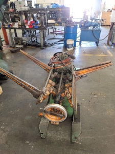 COOPER WEYMOUTH REEL, 1200 LB, 18" MAX WIDTH, 14"-20" MIN AND MAX ID, 48" OD, S/N CWP12001872749-10