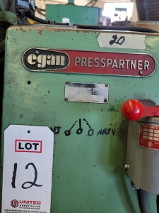 EGAN MODEL PRESS MASTER POWERED COIL REEL-12