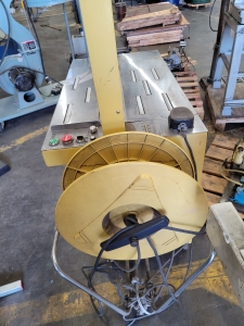 STRAPACK AUTOMATIC STRAPPING MACHINE, MODEL RQ-8, 101V/SINGLE PHASE, S/N B0693-29