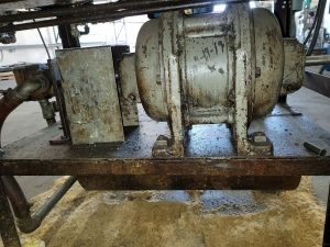 CUSTOM DOUBLE SIDED H-FRAME PRESS W/ (2) RAMS, HYDRAULIC-33