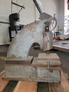 DI-ACRO/ONEIL-IRWIN MFG. PUNCH NO. 1, S/N R2221, MANUAL OPERATION-36