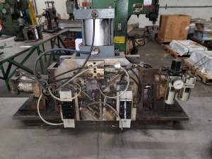 CUSTOM BENDING PRESS FOR MAKING RAKES-50