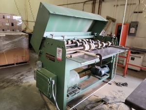 MULTISCORE 62" PANEL RIP SAW, MODEL MR-21, RIP SAW/GROOVER, THROUGH FEED, 30 HP-94