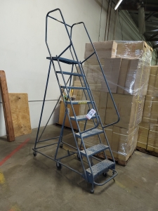 STOCK LADDER, TOP STEP IS 6'-8"-106