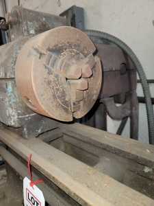 LOGAN LATHE, W/ 6" 3-JAW CHUCK-112