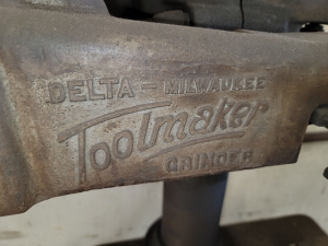 DELTA-MILWAUKEE TOOLMAKER SURFACE GRINDER, W/ BROWN & SHARPE PERMANENT MAGNETIC CHUCK-113