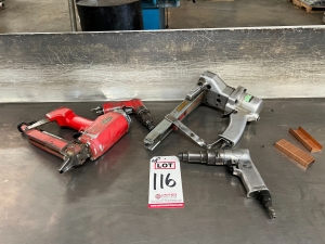 LOT - (4) MISC. AIR TOOLS-116