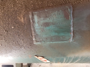 QUINCY 10 HP AIR COMPRESSOR, 122 GALLON TANK-120