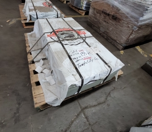 2,860 LBS OF 28GA X 24" X 22" GALVANIZED SHEETS, 1,000 PIECES-133
