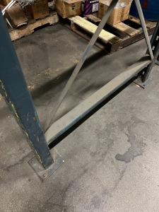 (16) ROWS OF BLUE PALLET RACKING, CONTENTS NOT INCLUDED (LOCATED IN BUILDING #2)-160