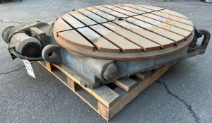 PRATT & WHITNEY 42" ROTARY TABLE, S/N 20938-367
