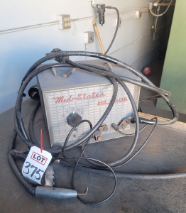 MID-STATES DOT WELDER, STOCK NO. 7888-0012, CODE 0402, S/N TG708005-375