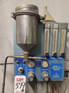 WALL COLMONOY CORP POWDER HOPPER, MODEL J-3 SPRAY WELDER CONTROL-379A