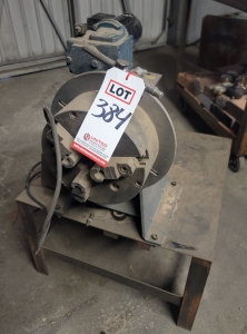 JETLINE WELDING POSITIONER, W/ 9" 3-JAW CHUCK-384