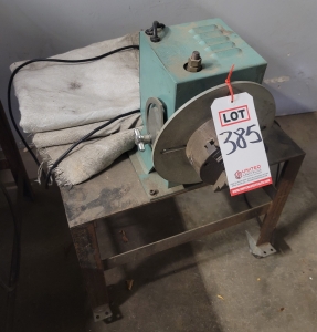 WELDING POSITIONER, W/ 5" 3-JAW CHUCK-385