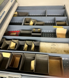 WATERLOO 13-DRAWER TOOL CABINET, W/ CONTENTS, TO INCLUDE: HARDWARE, MISC. TOOL & MAINTENANCE ITEMS-494