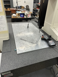 BROWN & SHARPE XCEL 7.10.7 COORDINATE MEASURING MACHINE, VALIDATOR RENISHAW PH10MQ PROBE, 36" X 55" GRANITE TABLE, RENISHAW MCU LITE-2 JOYSTICK, S/N 0496-2320, UPDATED SOFTWARE PROGRAM AUGUST 2021-509