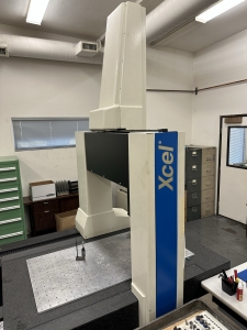BROWN & SHARPE XCEL 7.10.7 COORDINATE MEASURING MACHINE, VALIDATOR RENISHAW PH10MQ PROBE, 36" X 55" GRANITE TABLE, RENISHAW MCU LITE-2 JOYSTICK, S/N 0496-2320, UPDATED SOFTWARE PROGRAM AUGUST 2021-509