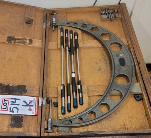 MITUTOYO 16"-20" MICROMETER, NO. 104-153, W/ CASE-514K