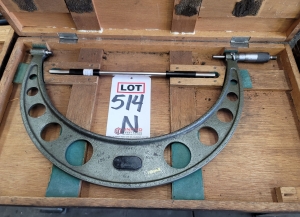 MITUTOYO 13"-14" MICROMETER, NO. 103-190A, W/ CASE-514N