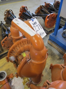 WILDEN 3" DIAPHRAGM PUMP, S/N 00685040 (G-49) LOADING & HANDLING FEE $15-