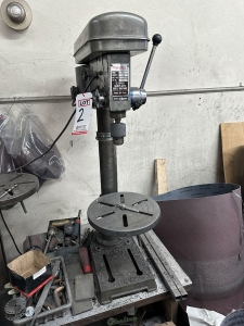 TRU DRILL 13inch DRILL PRESS MODEL 915 12 SPEED BENCHTOP MODEL S N 412744-2