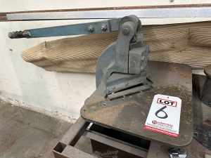 KIDDER MFG. HAND NOTCHER MODEL 88B S N 97773-6