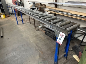 20 ft OF 10inch ROLLER CONVEYOR 2inch ROLLERS ON 6inch CENTERS-8