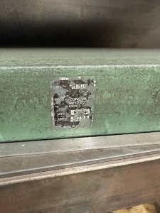 24inch MANUAL SLIP ROLL DATA PLATE UNREADABLE-11