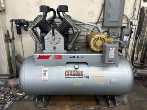 CIASONS 10 HP HORIZONTAL AIR COMPRESSOR 120 GALLON TANK MODEL TS B1012HDA-14