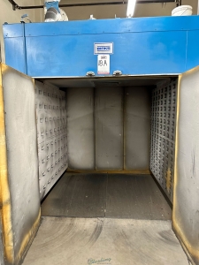 BINKS BWN 66 6G WALK IN OVEN NATURAL GAS 350000 BTU 500 degree F MAX TEMP S N 047739711-18A