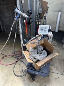 NORDSON ENCORE LT MANUAL POWDER COATING SYSTEM PART NO. 1107897 115V S N AA16H00516-19