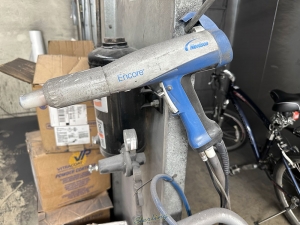 NORDSON ENCORE LT MANUAL POWDER COATING SYSTEM PART NO. 1107897 115V S N AA13K00619-20
