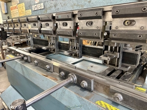 1980 AMADA PRESS BRAKE MODEL RG 80S 6 ft X 80 TON CAPACITY AMADA CNC CONTROL S N 804001-33A